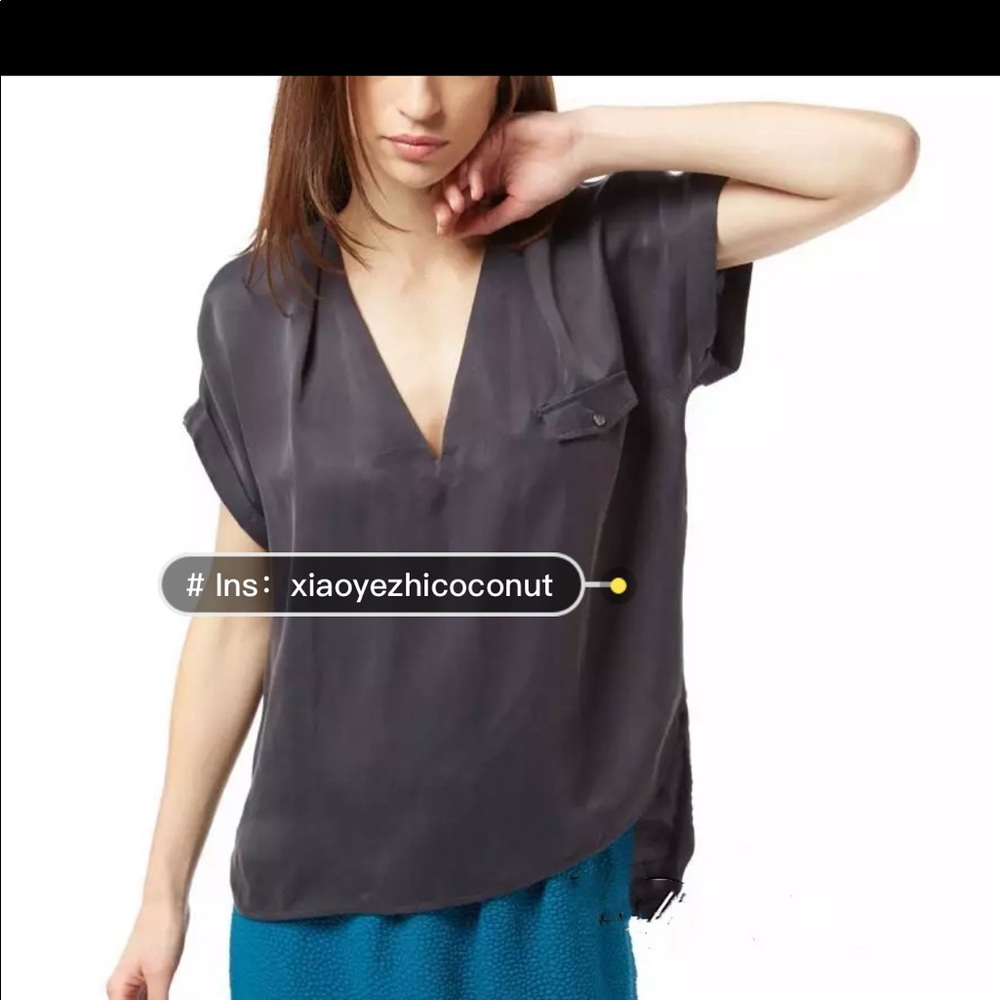 bundle two metallic grey shirt with black ck jeans